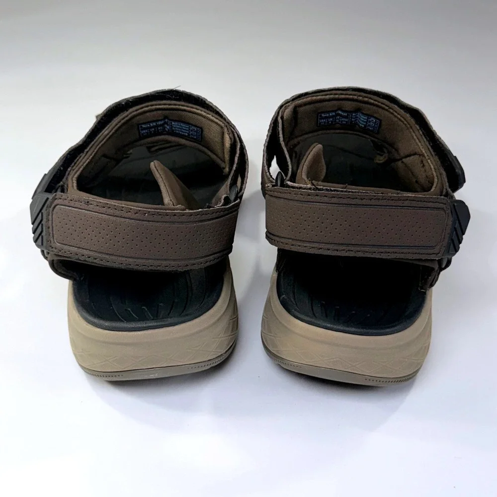 Teva Strata Universal Sandals Mens 10 Turkish Brown Hiking Trail Outdoor Active